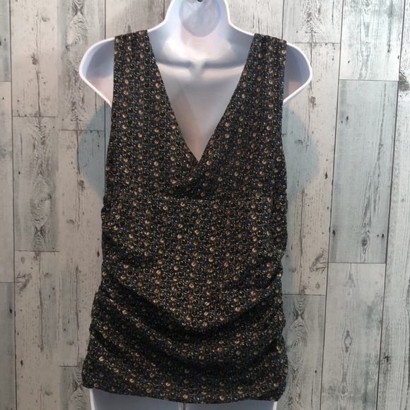Kenneth Cole Ruched Side Tank Top Extra Large - Picture 4 of 10